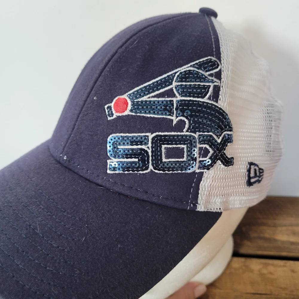 Chicago White Sox Cap Hat Sequins